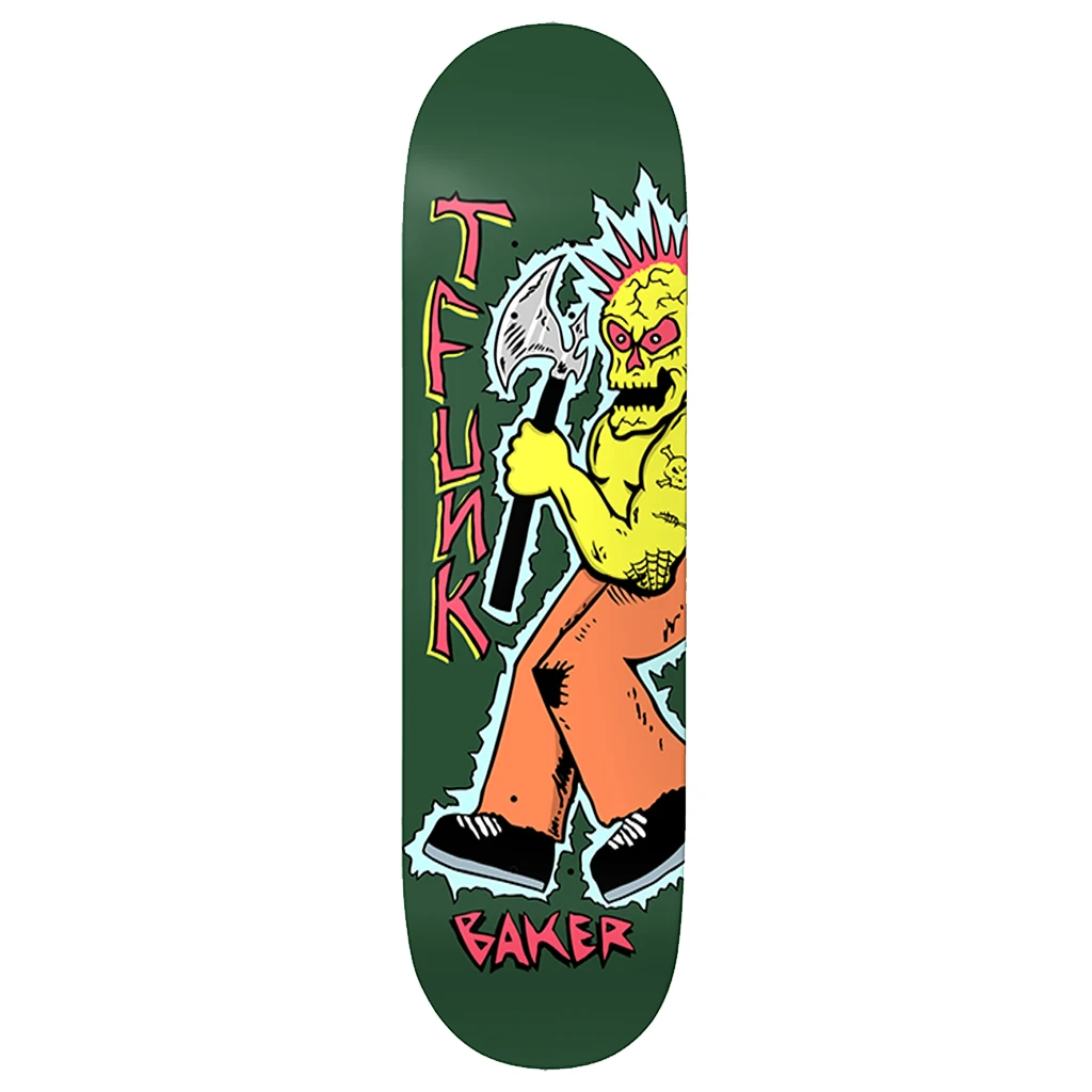 Baker Skateboards TF Axe Man Deck 8.38 | No-Comply Skateshop – No