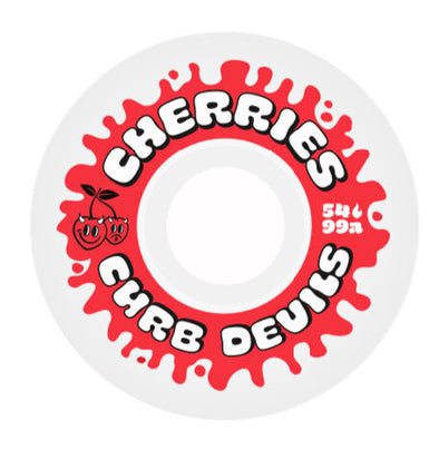 Cherries Wheels Curb Devils 54mm 99a Skateboard Wheels