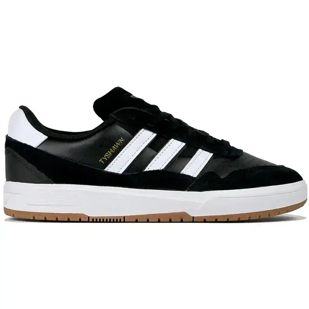 Adidas Skateboarding Tyshawn II Shoe - Black/White | Pro Skate