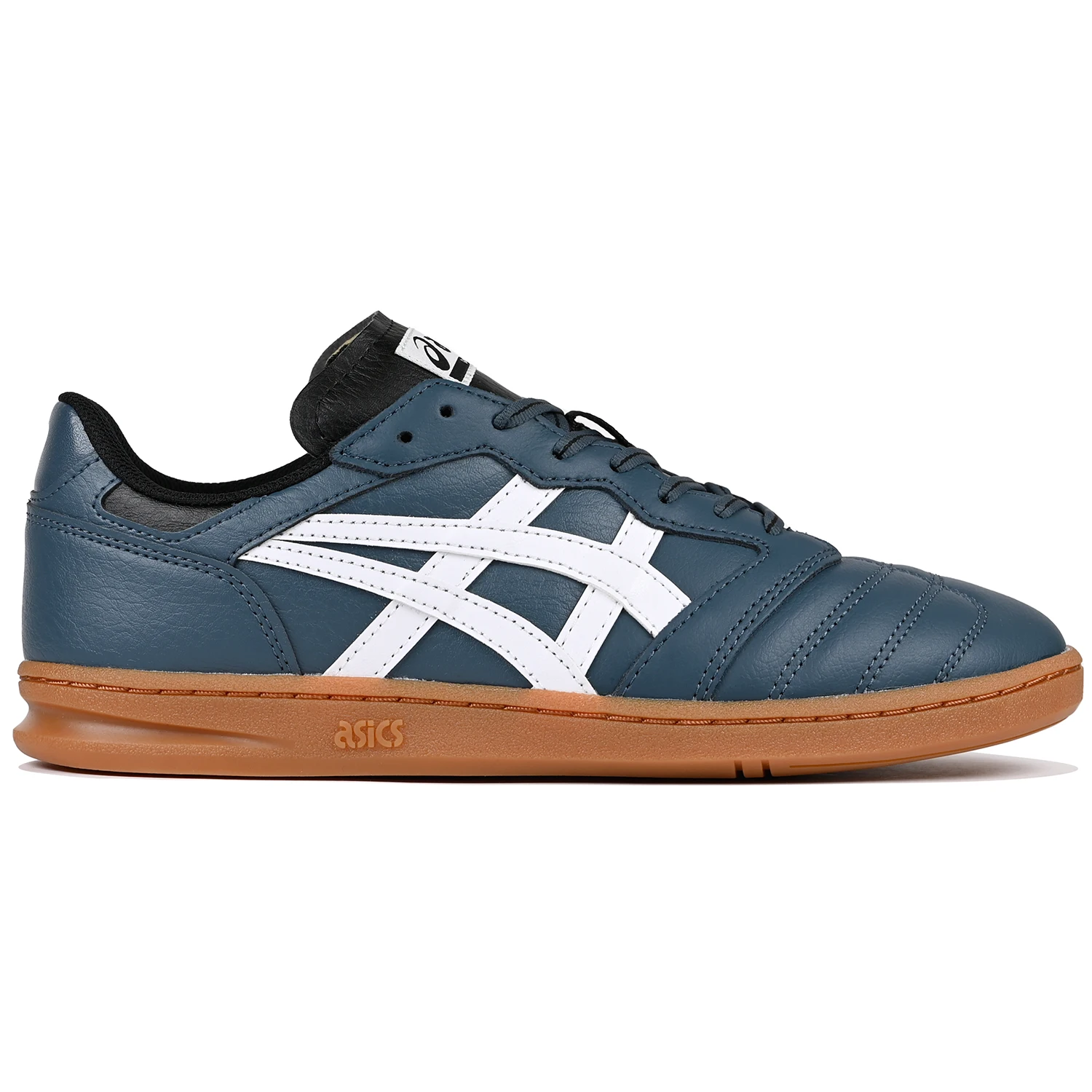 Asics Skateboarding Leggerezza FB Pro sneaker in Raw Indigo and gum sole on white background