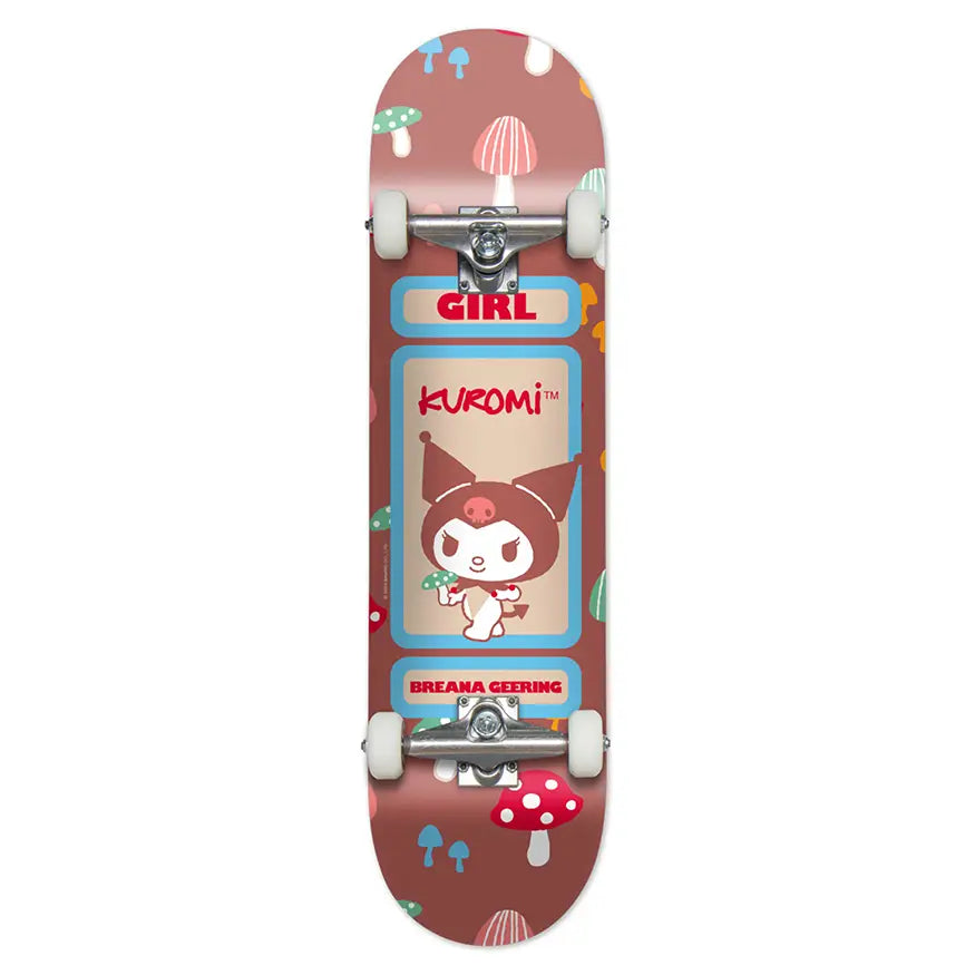 Girl Skateboards x Hello Kitty & Friends Geering Kuromi Complete Skate
