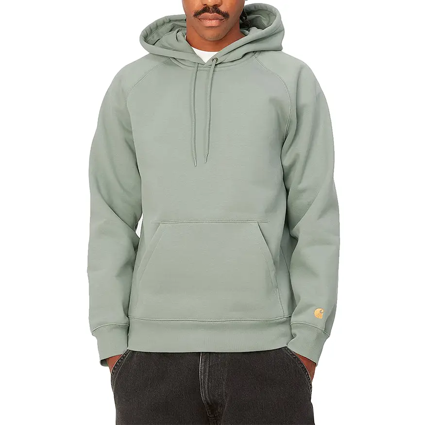 Carhartt WIP Hooded Chase Sweatshirt Glassy Teal