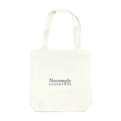 No-Comply Logo Tote Bag - Cream
