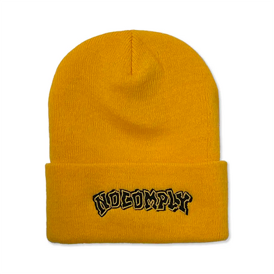 No-Comply Homies Beanie Tall - Gold