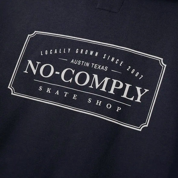 No-Comply Locally Grown Zip Hoody - Navy