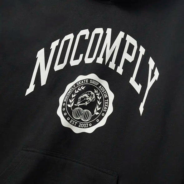 No-Comply Jon's College Hoodie - Black