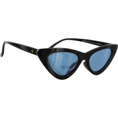 Glassy Billie Polarized Sunglasses - Black/Blue