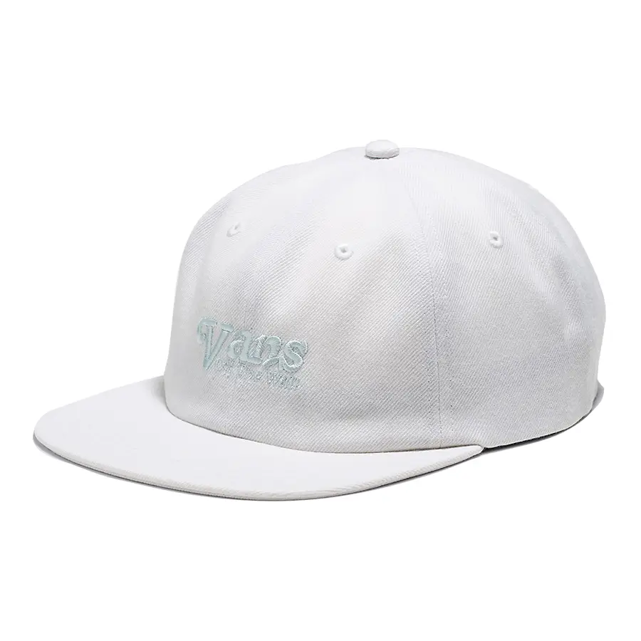 Vans snapback discount blanco