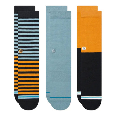 Stance Barnacle 3 Pack Socks - Multi-Color