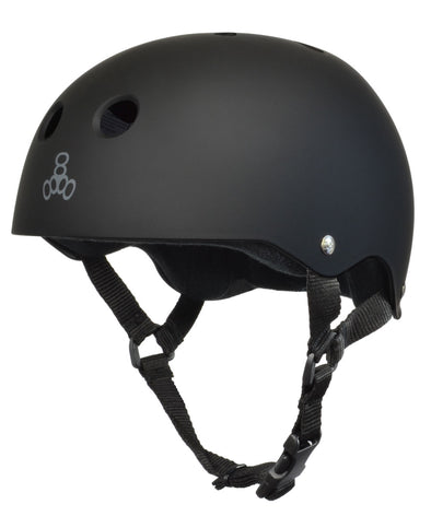 Triple 8 Skate Helmet - Matte Black