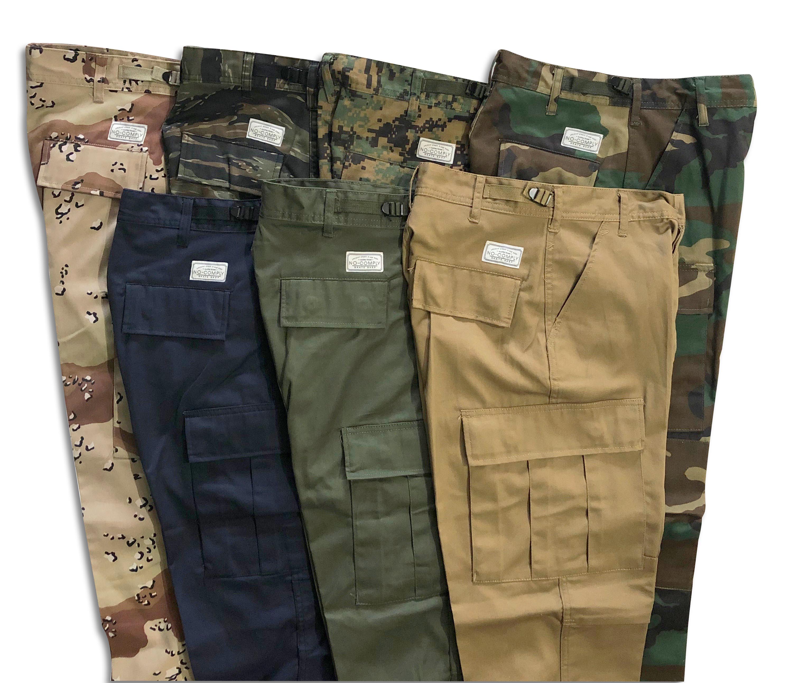 No-Comply Skate Shop Cargo Pants