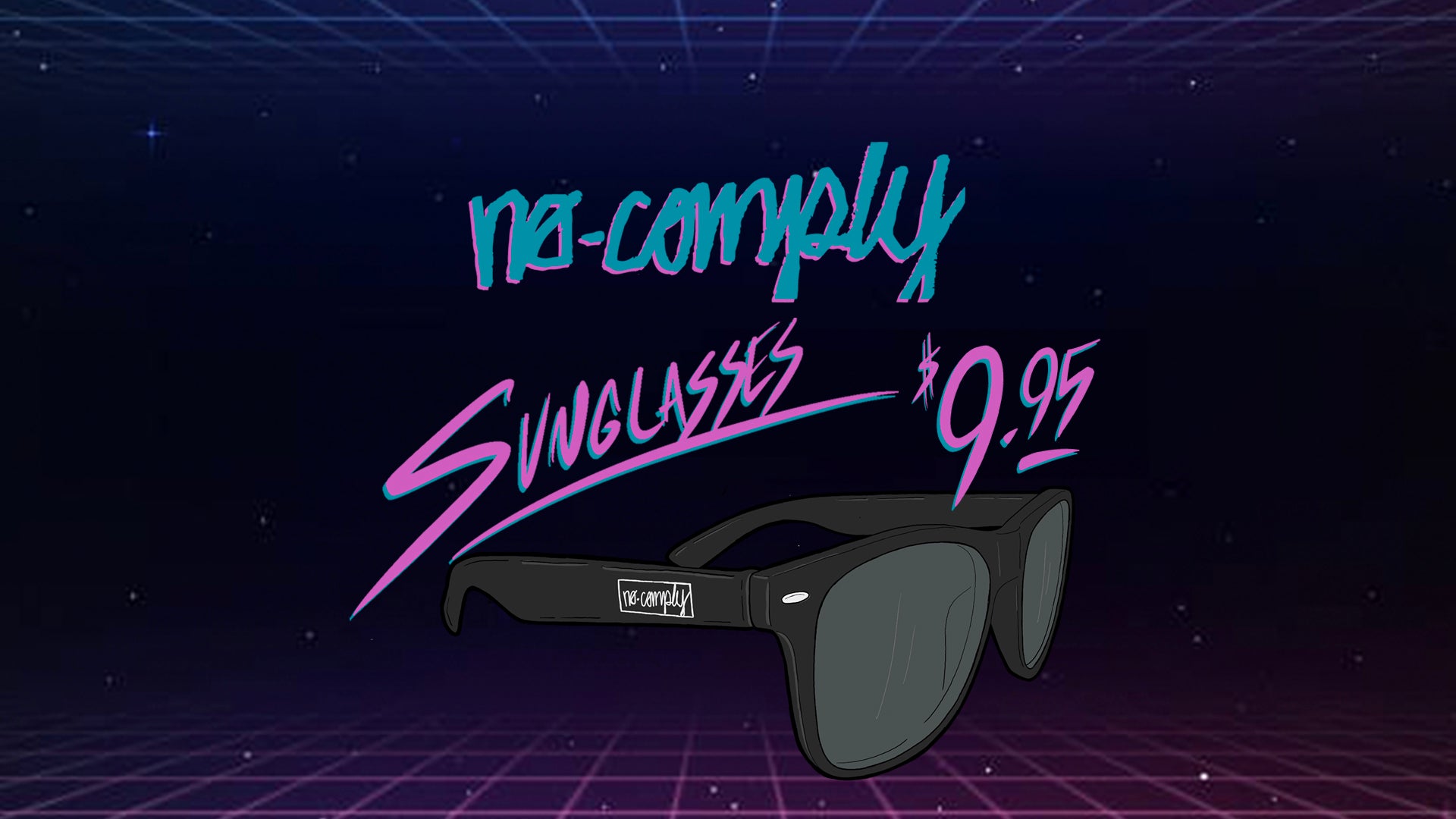 No-Comply Skate Shop Sun Glasses