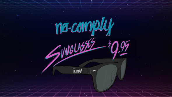 No-Comply Skate Shop Sun Glasses