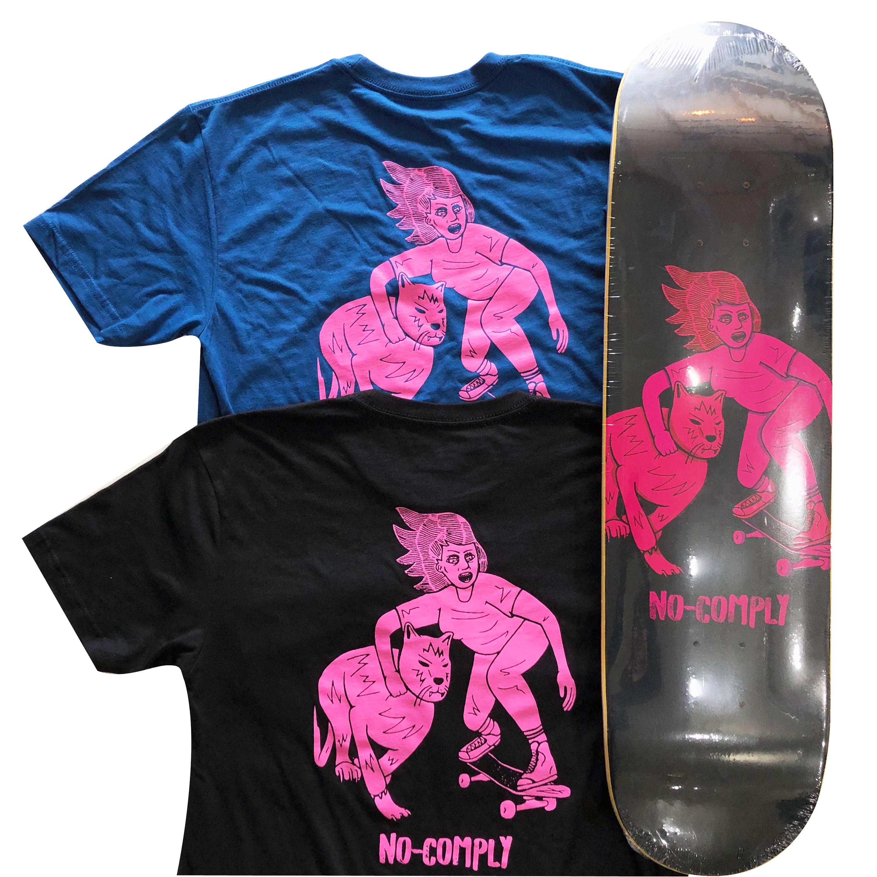 NO-COMPLY DECK DESIGN WINNER "GIRL N BEAST"