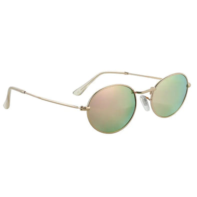 Glassy Campbell Polarized Sunglasses - Gold/Pink