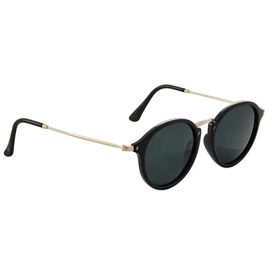 Glassy Klein Polarized Sunglasses - Black/Gold