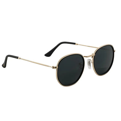 Glassy Hudson Polarized Sunglasses Black/Gold