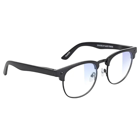 Glassy Morrison Gamer Glasses - Matte Blackout