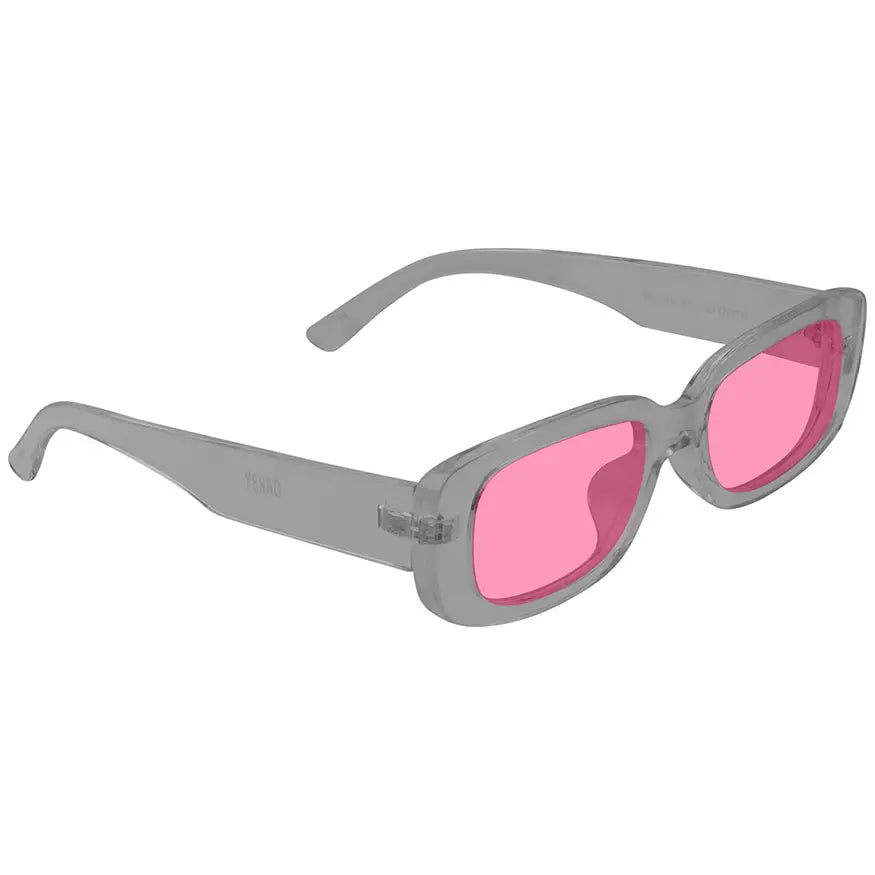 Glassy Darby Sunglasses - Grey/Pink