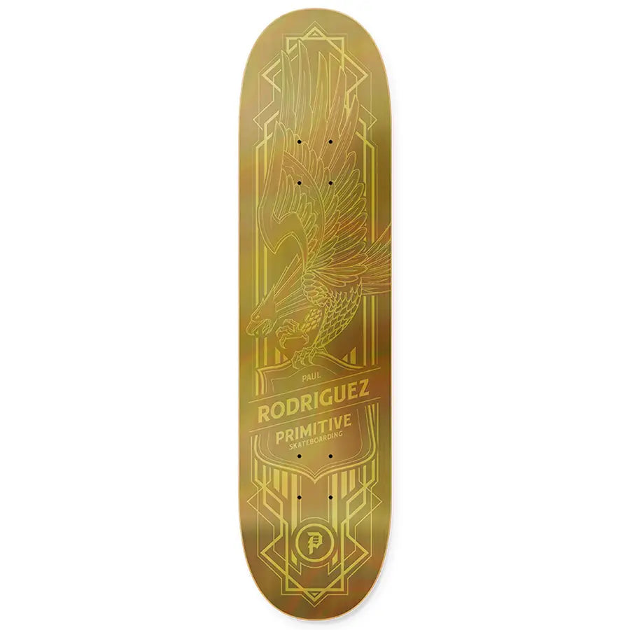 Primitive Skateboards Rodriguez Holo Foil Eagle Deck 8.25 No
