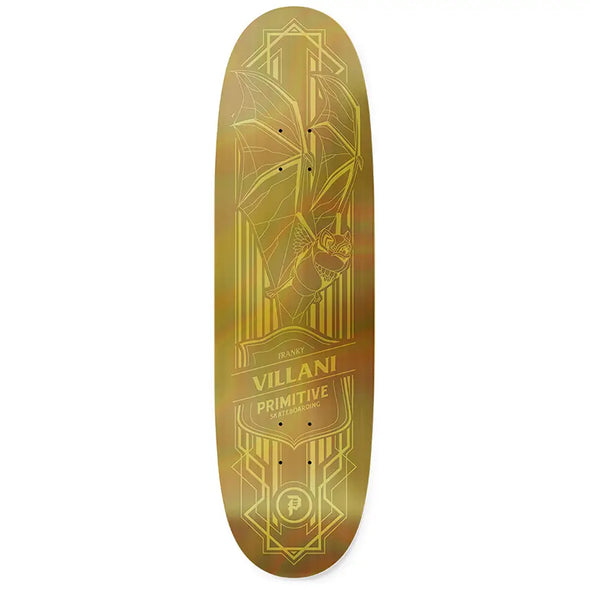 Primitive Skateboards Villani Holo Foil Bat Deck 8.75