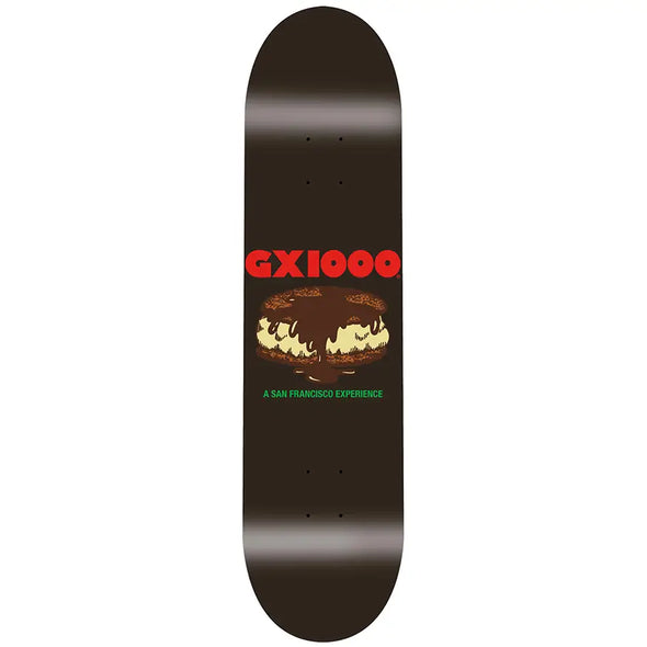 GX1000 Skateboards Street Treat Chocolate Deck 8.25