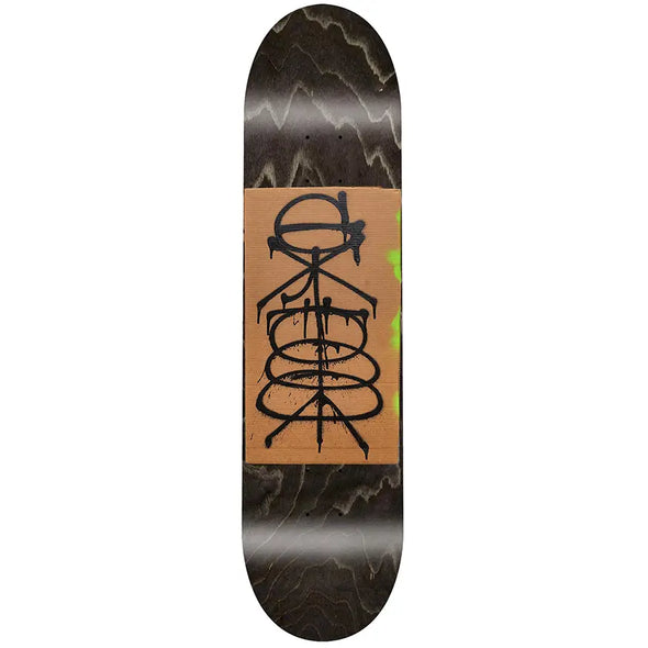 GX1000 Skateboards Raw Deck 8.25