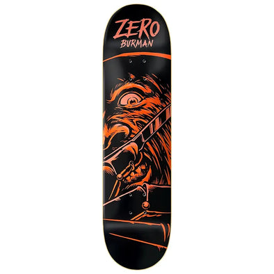 Zero Skateboards Burman Fright Night Deck 8.25