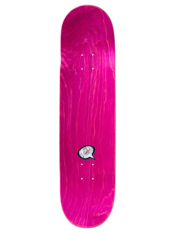 Violet Skateboards Ode To Kim Purple Deck 8.0