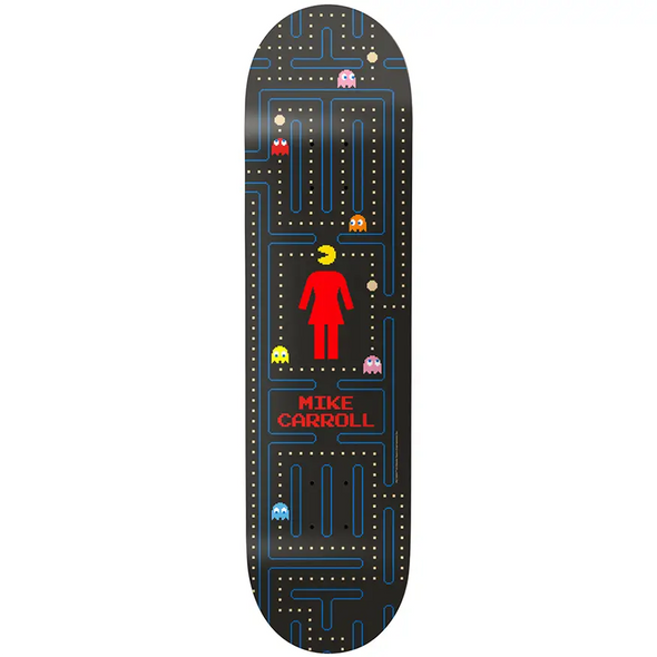 Girl Skateboards Carroll Pac-Man Deck 8.38