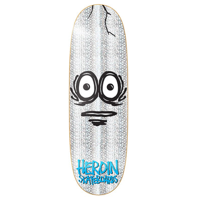 Heroin Skateboards Very Big Holographic Egg Deck 10.0