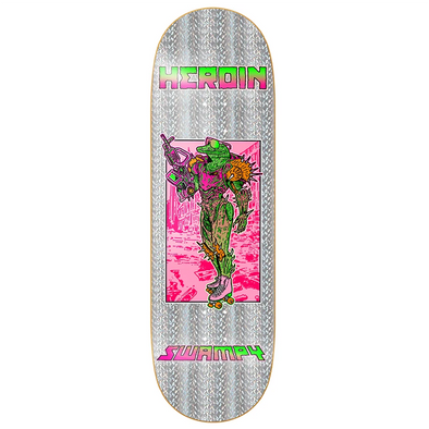 Heroin Skateboards Swampy Hellscape Deck 10.0