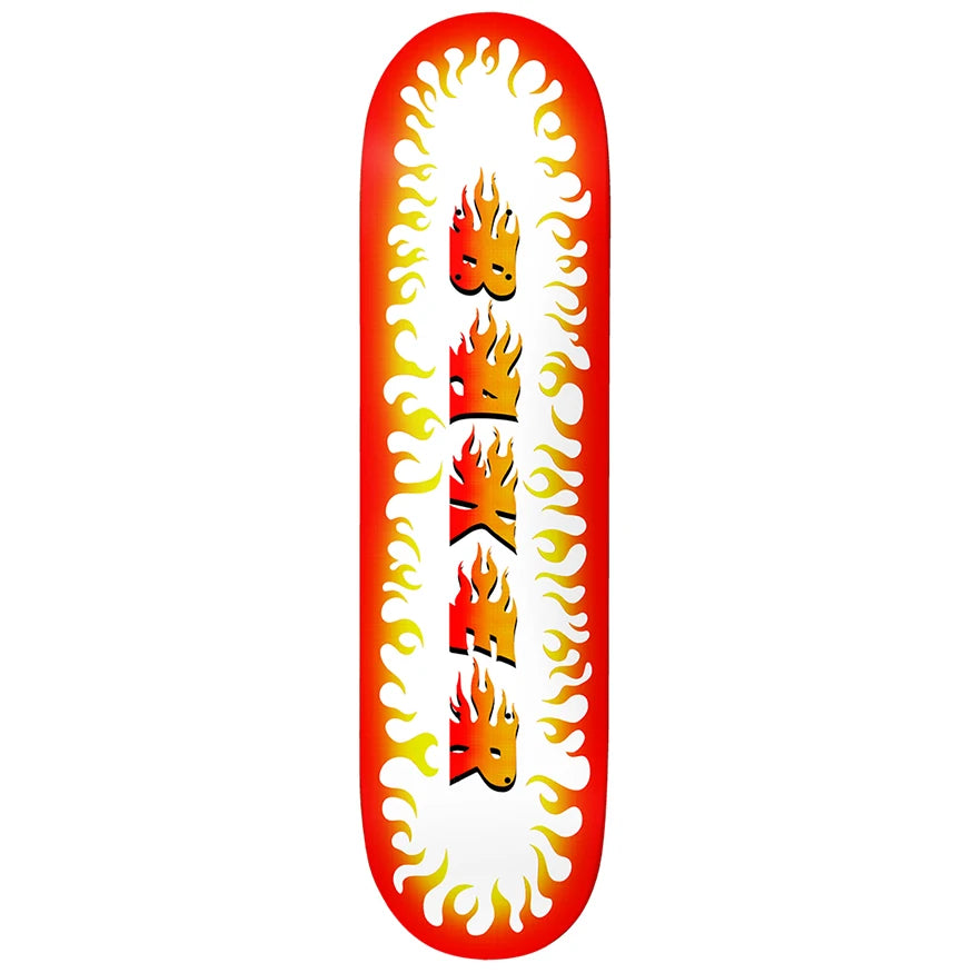 Baker Skateboards Casper Flama Blanca Deck 8.25