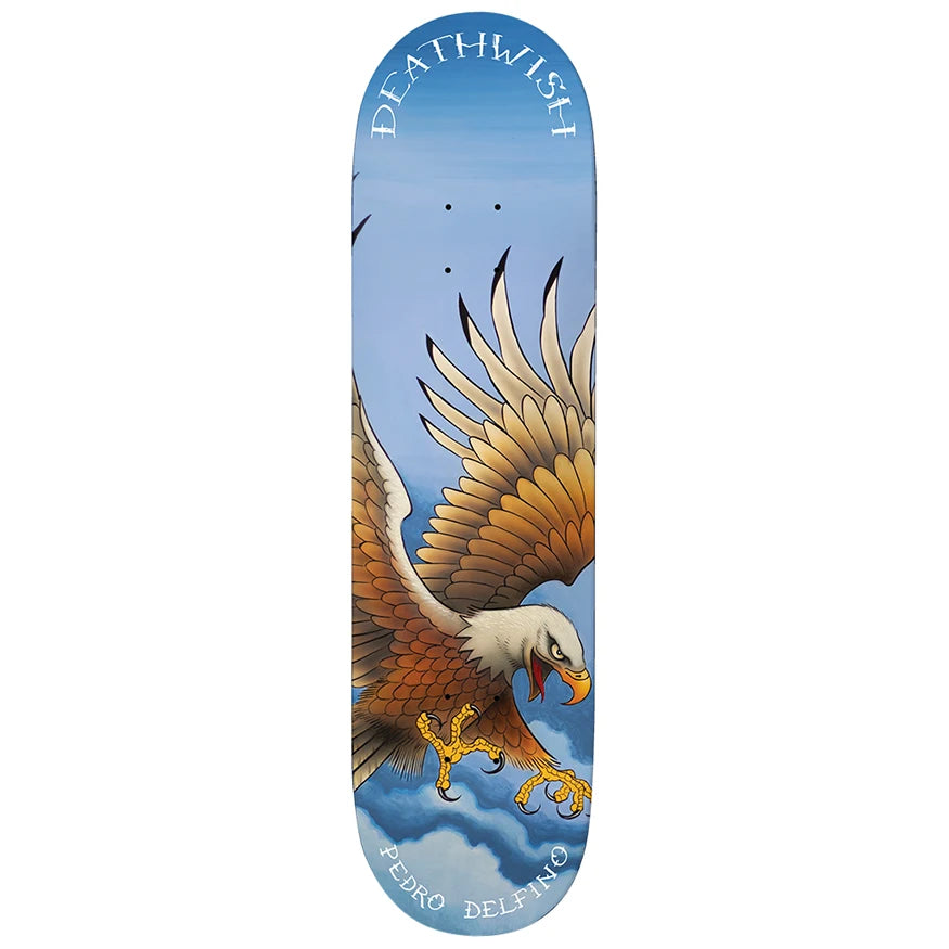 Deathwish Skateboards Pedro Spirit Animal Thrill Ride Deck 8.5