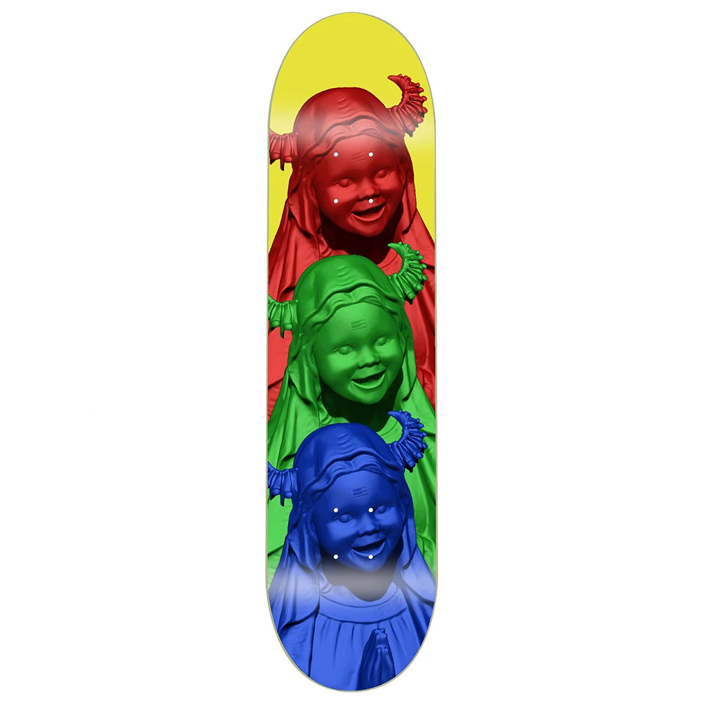 EDGLRD Skateboards Point Cloud Virgin Mary Deck 8.25