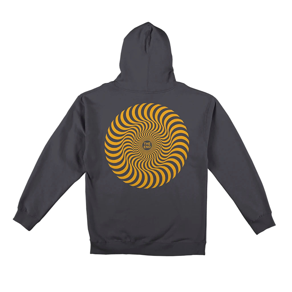 Spitfire Wheels Classic Swirl Zip Hoodie - Grey – No Comply Skateshop