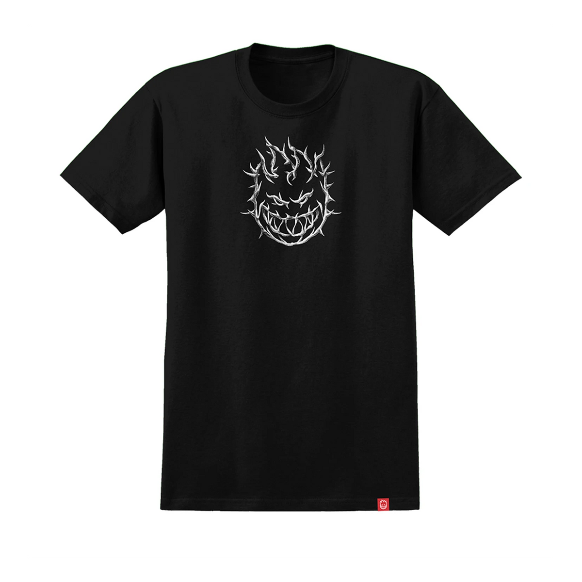 Spitfire Wheels Bighead Thorn Tee Shirt - Black | No-Comply Skateshop