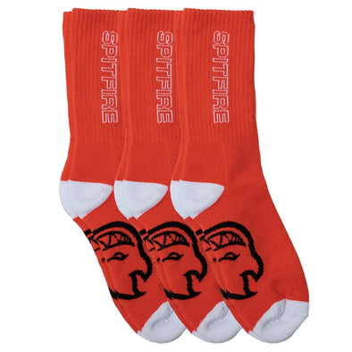 Spitfire Wheels Classic '87 3-Pack Socks - Red
