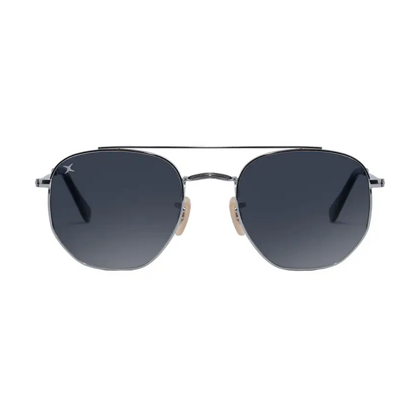 Decade Eyewear Jones Sunglasses - Shiny Silver