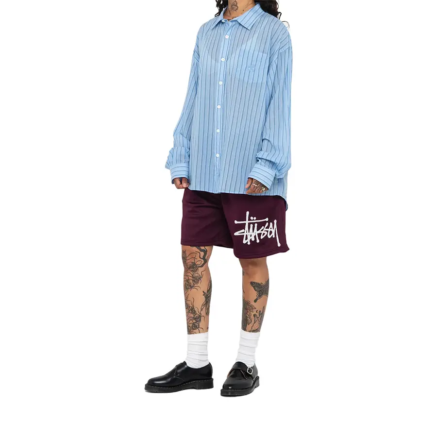 Stüssy Light Weight Classic Shirt - Blue Stripe – No Comply Skateshop