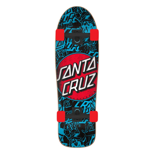 Santa Cruz Contra Distress Cruzer Complete Skateboard 9.7