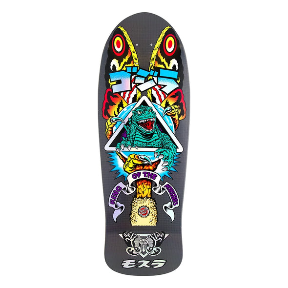 Santa Cruz Skateboards x Godzilla Mothra Natas Deck - 10.53