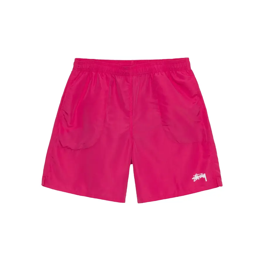 Stüssy Stock Logo Water Short - Hot Pink – No Comply Skateshop