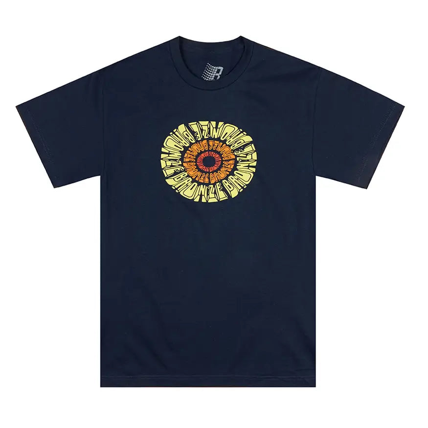 Bronze 56k Spiral Tee Shirt - Navy