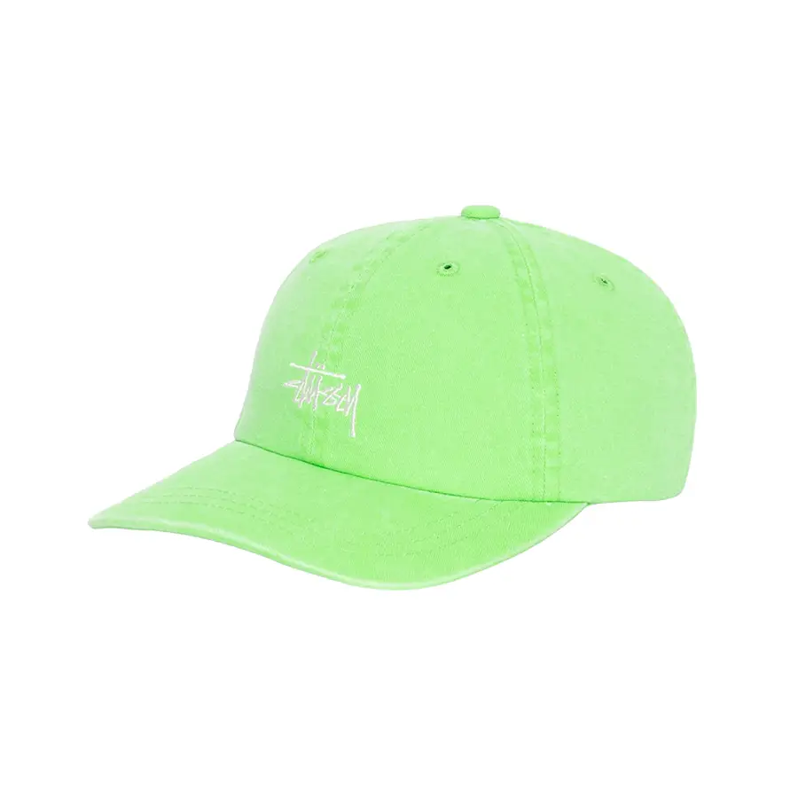 Stüssy Basic Stock Logo Low Profile Hat - Green – No Comply Skateshop