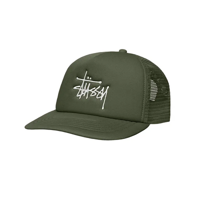 Stüssy Big Basic Trucker Hat - Deep Green