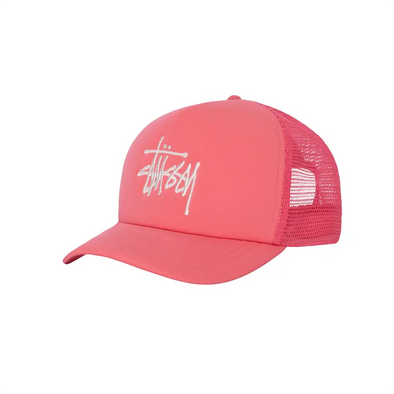 Stüssy Big Basic Trucker Hat - Pink