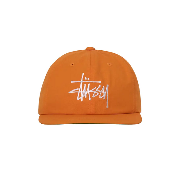 Stüssy Basic Logo Hat - Orange