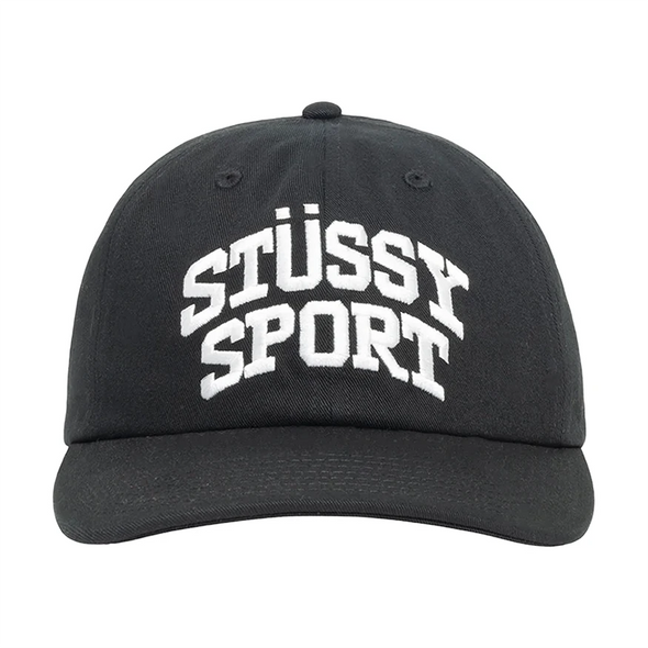 Stüssy Mid Depth Sport Hat - Black