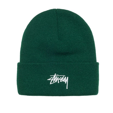 Stüssy Stock Cuff Beanie - Spruce